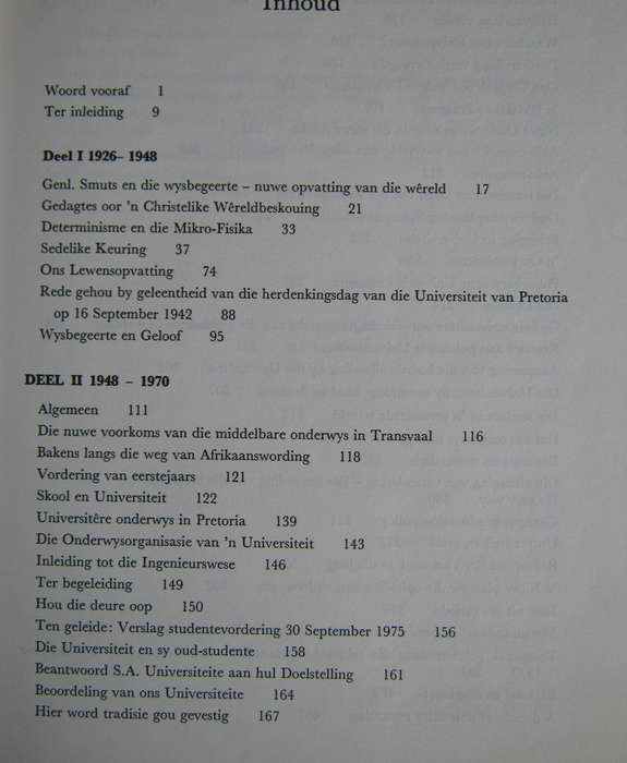 Versamelde Geskrifte Prof Dr C H Rauntenbach  P