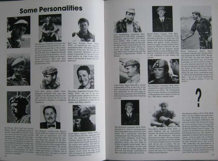 The Elite Rhodesian Special Air Service Pictorial Barbara Cole