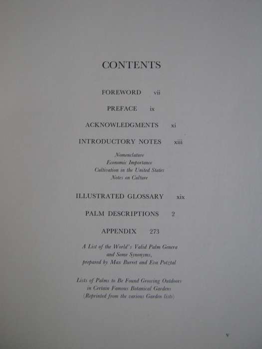 Palms of the World & Supplement to Palms of the World
