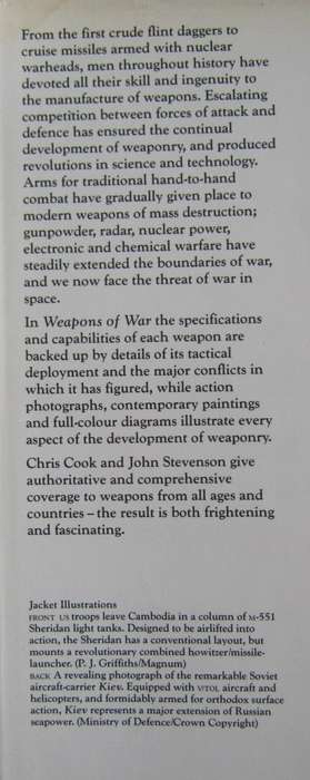 Weapons of War Chris Cook & John Stevenson