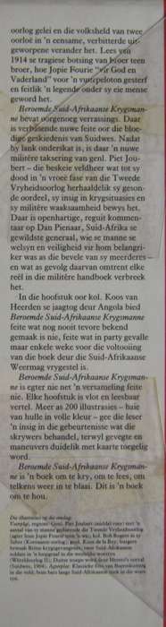 Beroemde Suid-Afrikaanse Krygsmanne Leopold Scholtz
