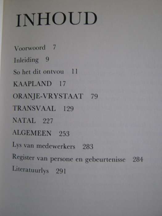 Afikanerbakens