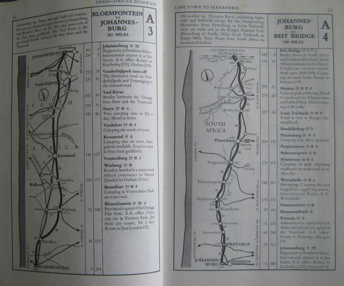 Trans-African Highways A Route Book of the Main Trunk Roads in Africa