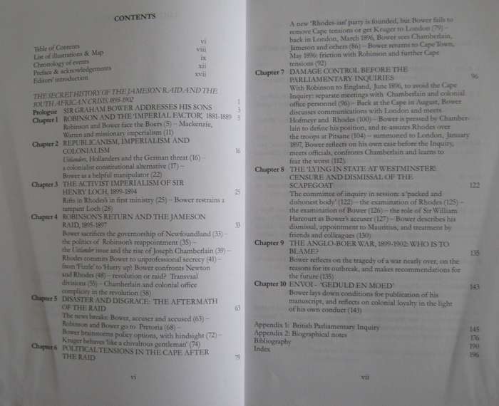 Sir Graham Bowkers Secret History of the Jameson Raid and the South African Crisis 1895   1902