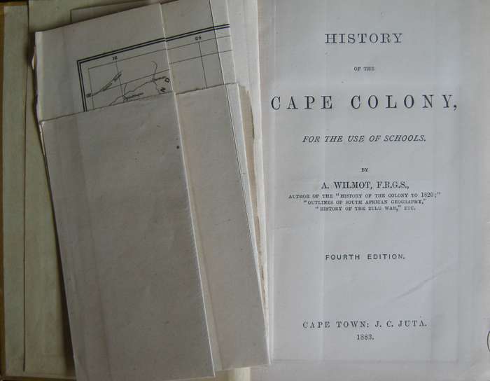 History of the Cape Colony  For use in schools  Author: A. Wilmot, F.R.G.S.