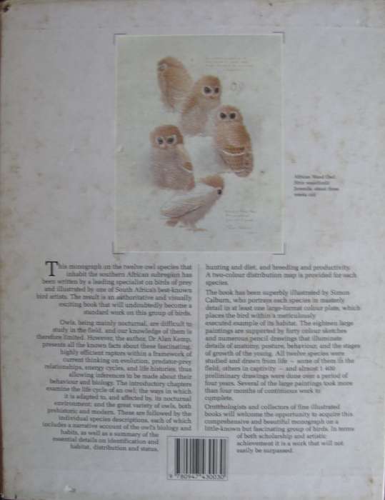 The Owls of Southern Africa Alan Kemp  | Simon Calburn