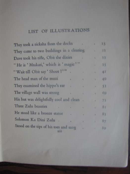 David Goes to Zululand  K Marshall