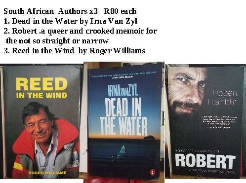 South African Authors x3