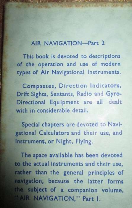 Aero engine Practice & Air Navigation  Part 2   1939-1945 ?