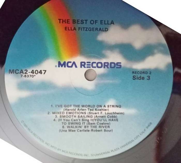 The best of Ella Fitzgerald . Deluxe 2-Record Set