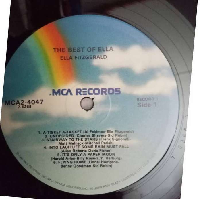 The best of Ella Fitzgerald . Deluxe 2-Record Set