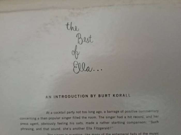 The best of Ella Fitzgerald . Deluxe 2-Record Set