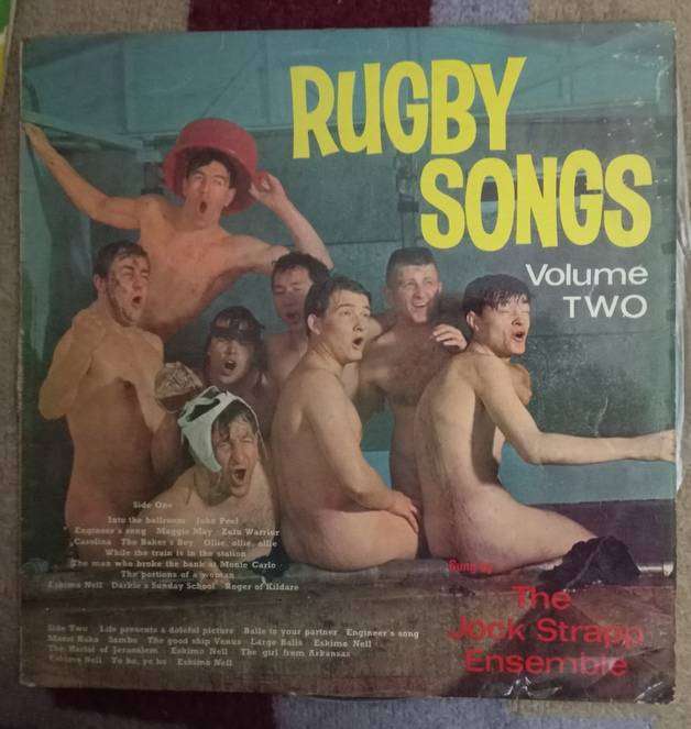 Rugby Vinyls x4