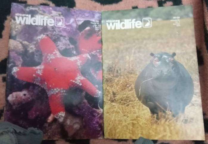 African Wildlife magazines 1970s x 21