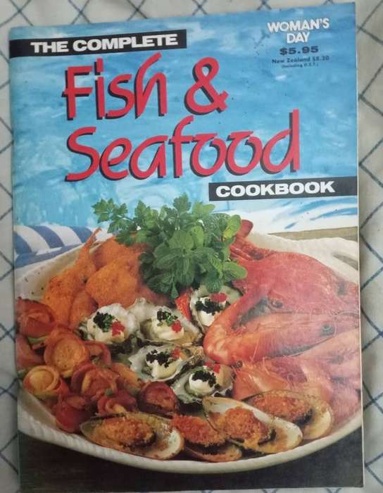 Seafood Cook Books x6 choose any 3 for R100