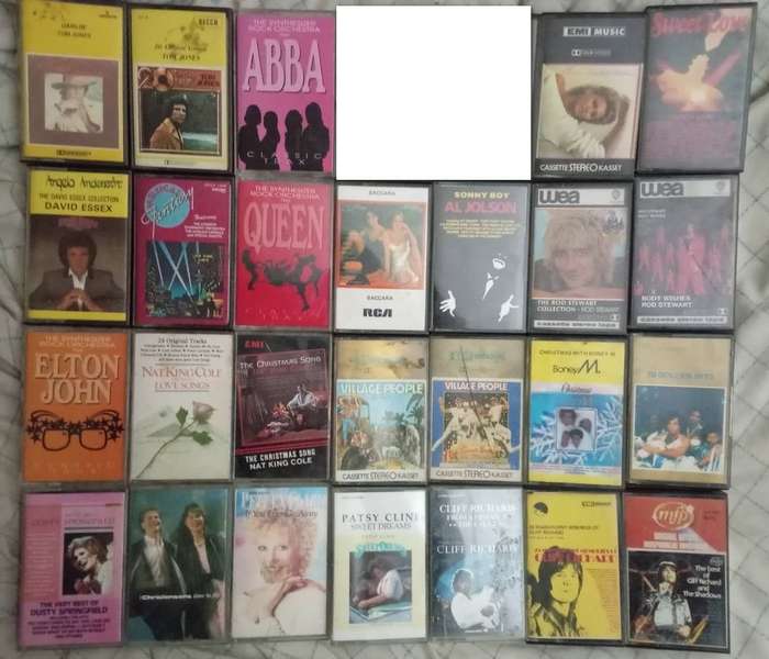 Vocal Music Tape Cassettes . choose which ones you wish to buy