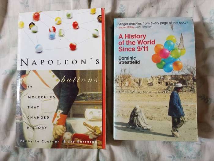 History Books  choose any 3 books for R120