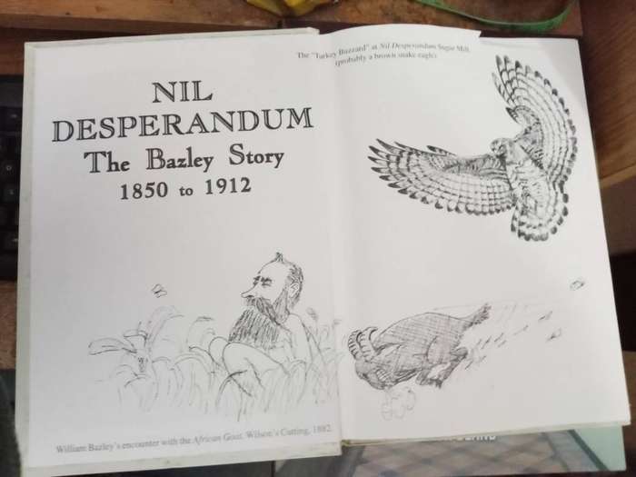 Nil Desperandum .The basley story . Signed