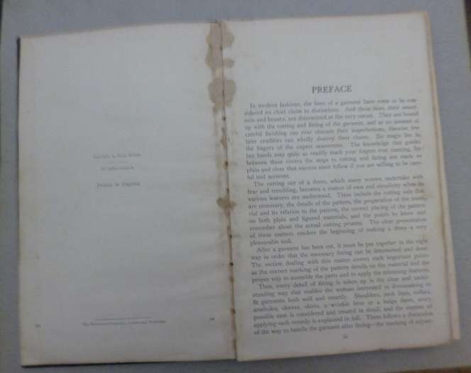 Cutting and Fitting : cutting , Preparation for fitting , Fitting 1938