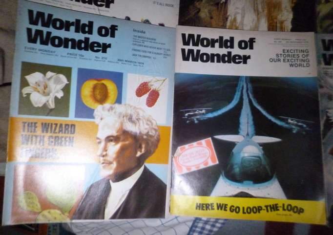 World of Wonder magazines from 1973 & 1974 x 51