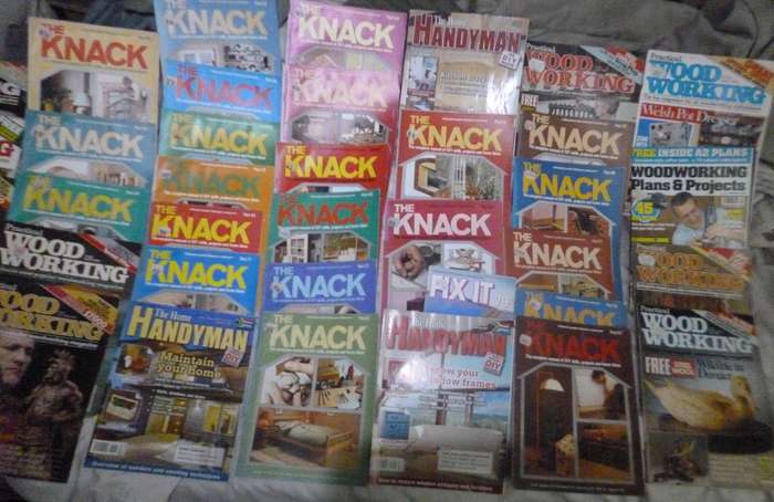 Wood Working Magazines also Knack & ... x 38
