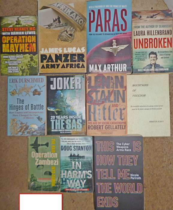 True War Stories and other War Books  - R70 each