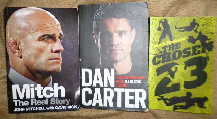 Rubgy Books x7  R400 the lot