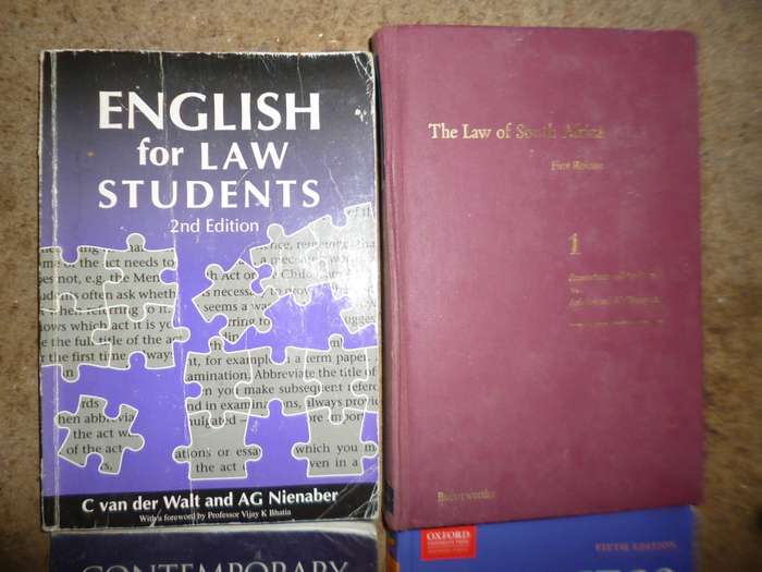 Law Books  R150 each
