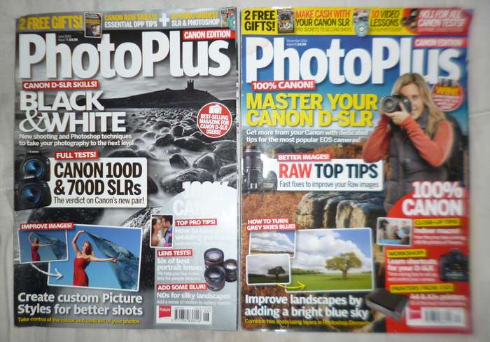 Photoplus Magazines x15      2013 and 2014