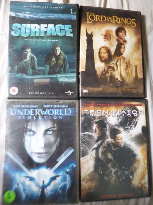 SF & Horror DVDs x32 choose any 5 for R100