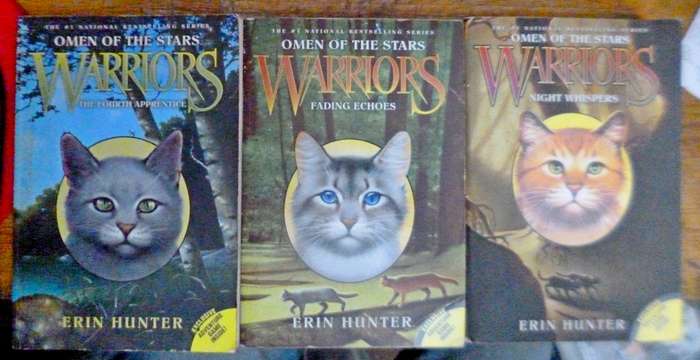 Omen of the Stars Warriors book set of 3