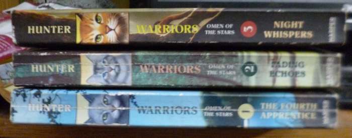 Omen of the Stars Warriors book set of 3