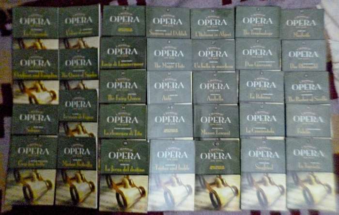 A Season of Opera on DVD x 33  [ dvds not included ]