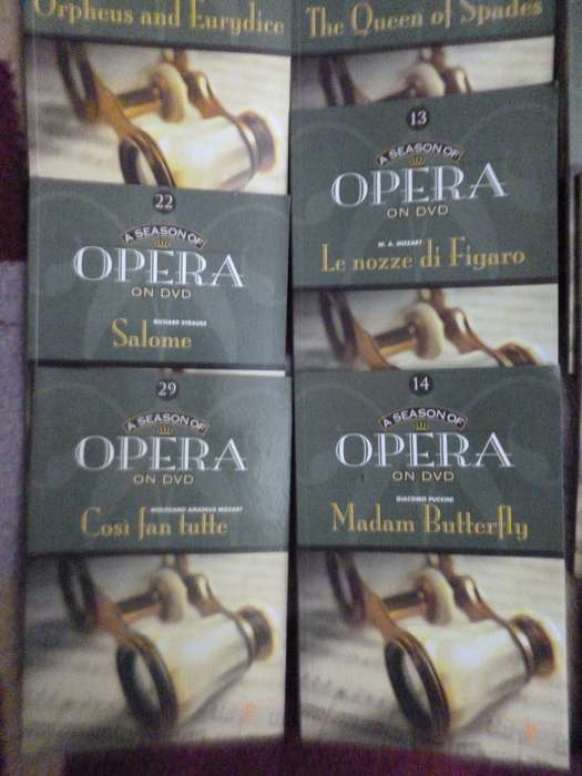 A Season of Opera on DVD x 33  [ dvds not included ]
