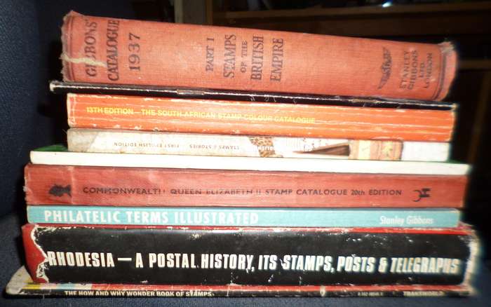 10 Old Stamp  Catalogues / Stamp books