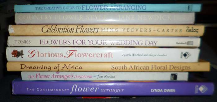 Flower Arranging Books x8