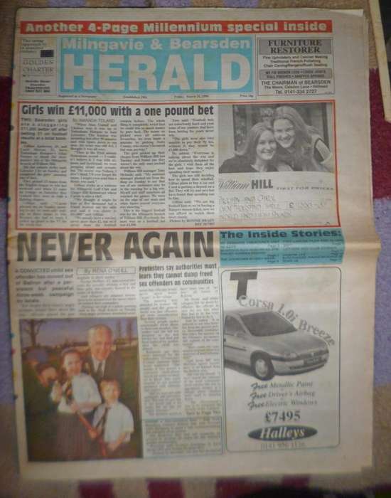 6 Old Newspapers