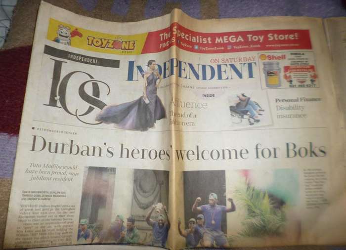 6 Old Newspapers
