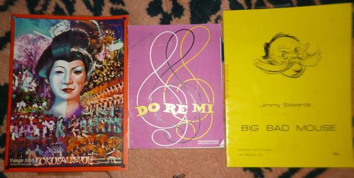 18 Old Plays & Programmes