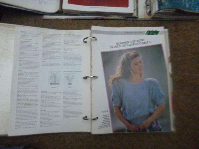 Creative Knitting Pattern Files x 3