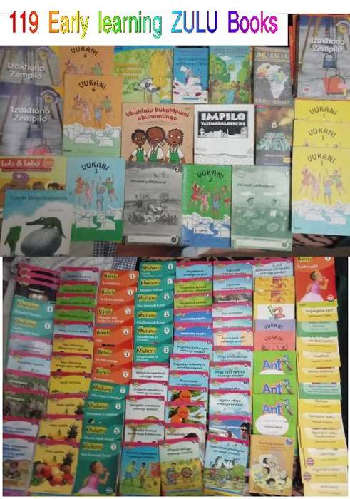 119 Early Learning Zulu Books