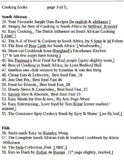 Cooking books for sale choose ...