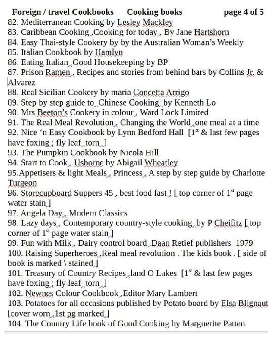 Cooking books for sale choose ...