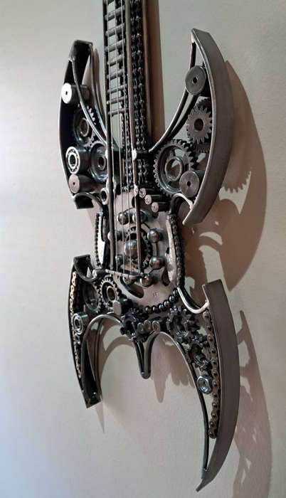 Metal Art Guitar