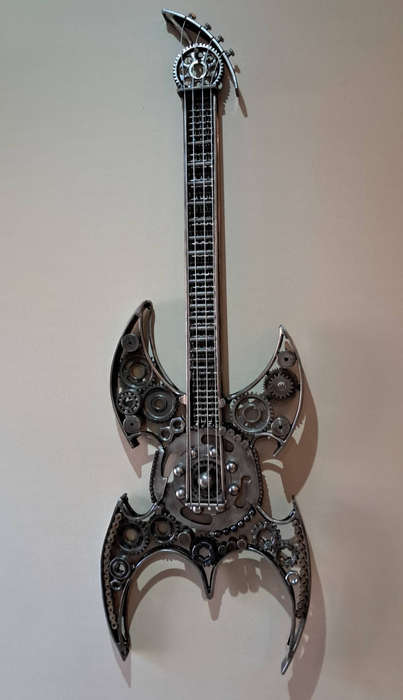 Metal Art Guitar