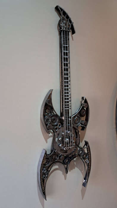 Metal Art Guitar