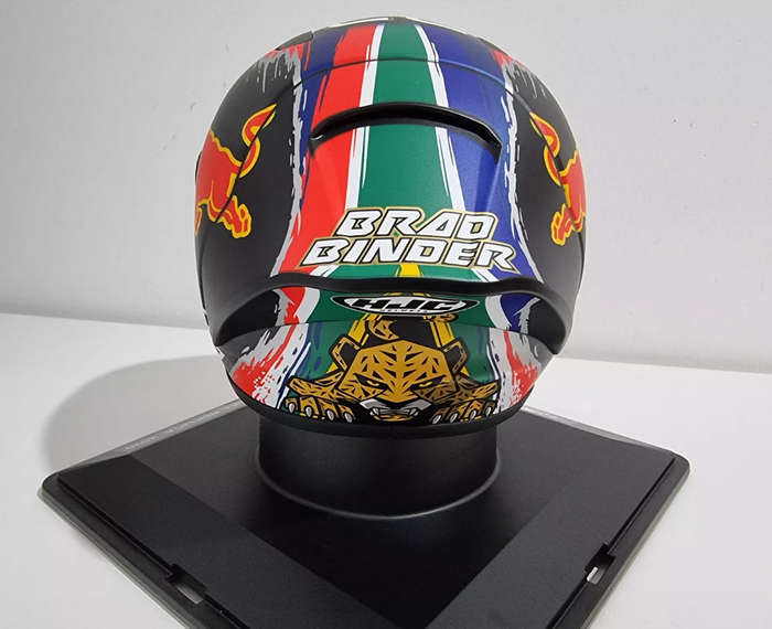 MOTOGP 2020 BRAD BINDER MINI HELMENTS HJC