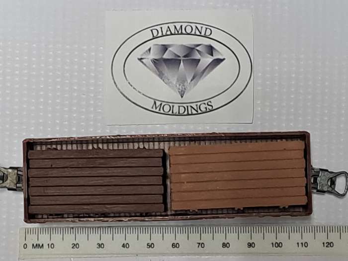 Model Trains HO-Scale - 1 x Wood Load 2 Stack - 51mm x 26mm x 19mm.