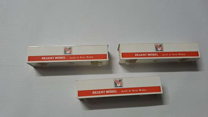 Model Trains 1:87 HO - Truck Trailer bodies (fleet of 3)