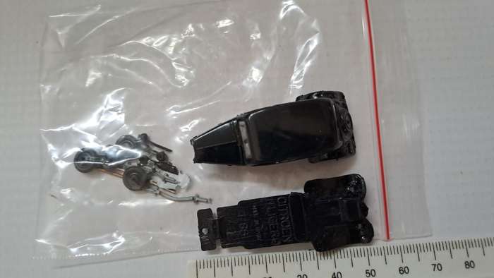 Model Trains/Car 1/86 Scale 1 x Citroen 11 Ligero Kit.